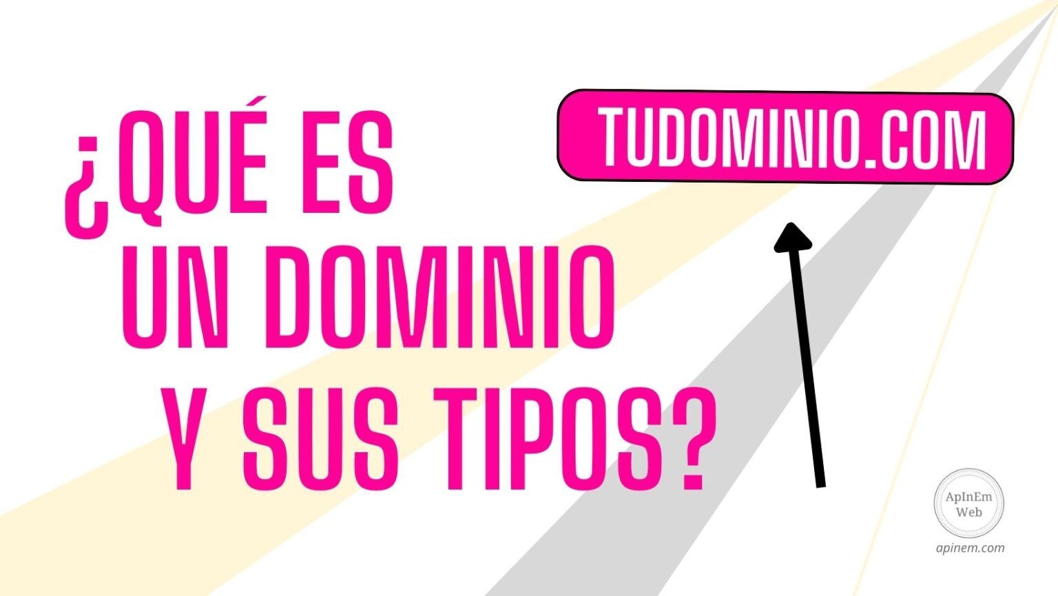 que es dominio y que tipos hay