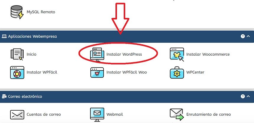 Instalar WordPress en subdominio Instalar WordPress en subdominio.