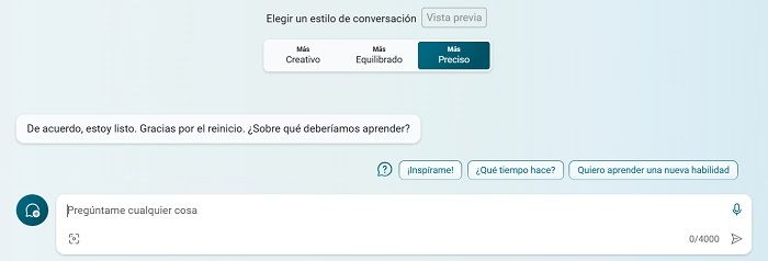 Bing Chat en PC