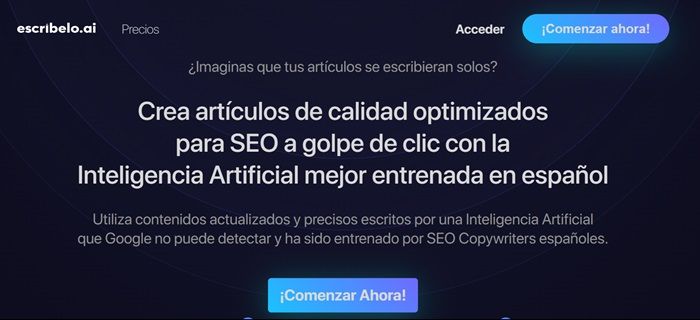 Inteligencia artificial generadora textos escribeloai Inteligencia artificial generadora textos escribeloai