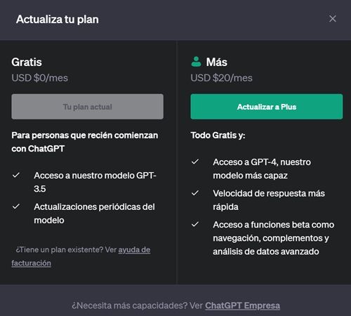 Precios de hacer textos con esta ia Precios de hacer textos con esta ia