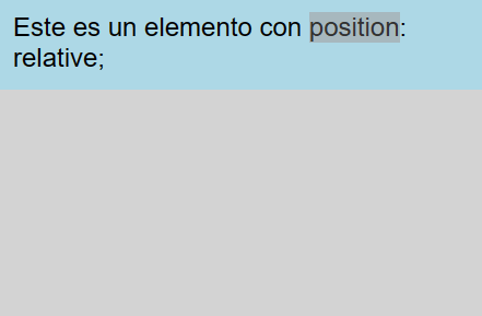 ejemplo sin posicion relative