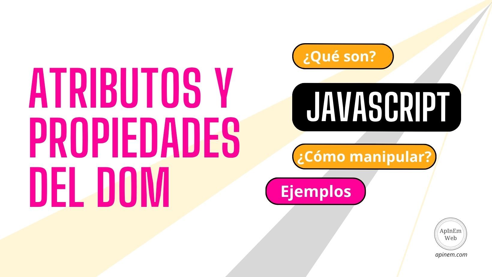 atributos y propiedades del dom
