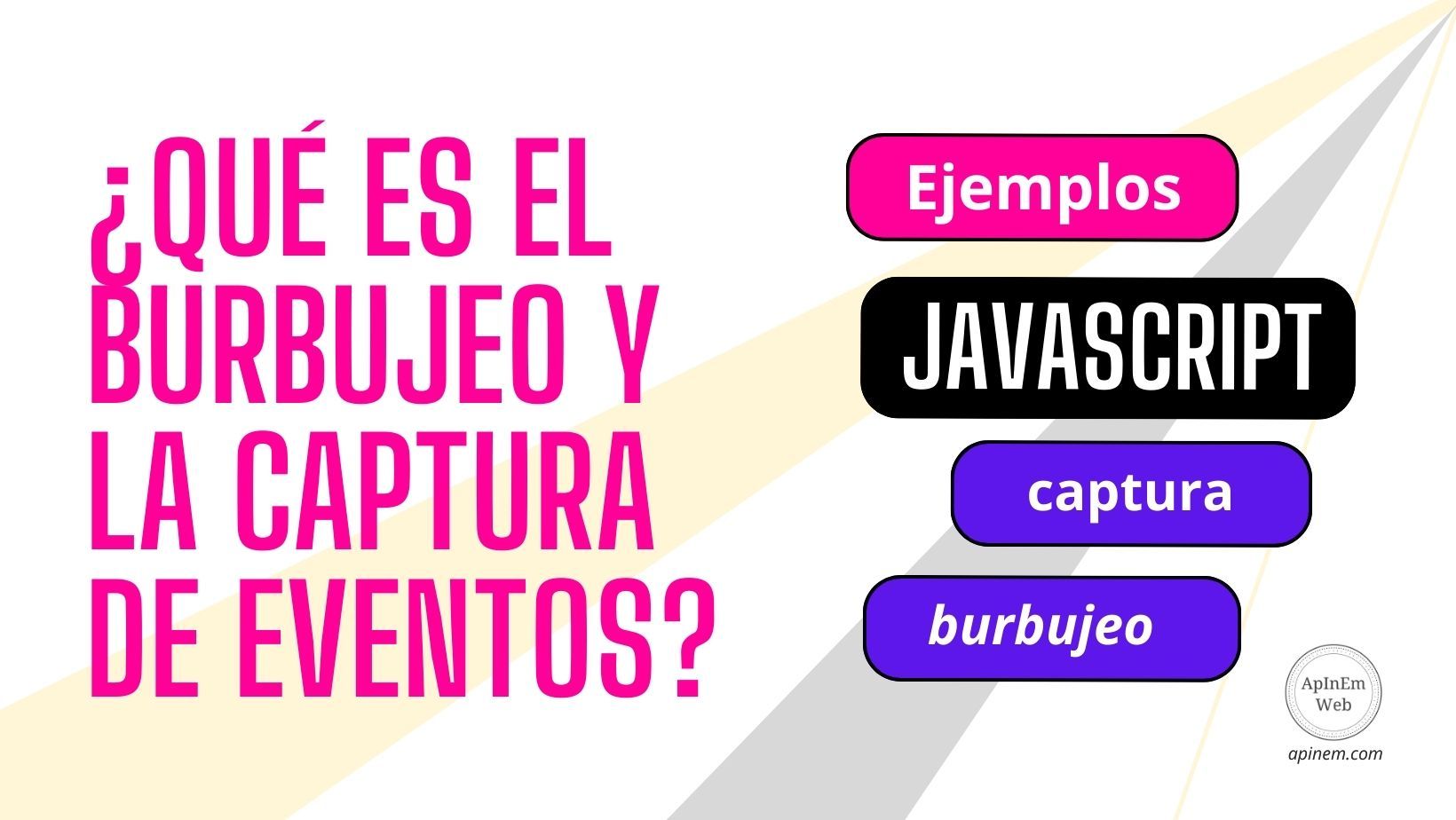 burbijeo y captura de eventos en javascript en el dom