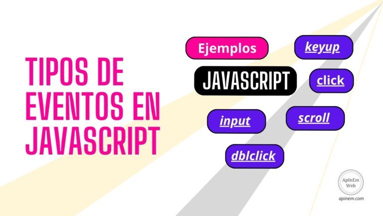 Tipos de EVENTOS en JavaScript - Con ejemplos!