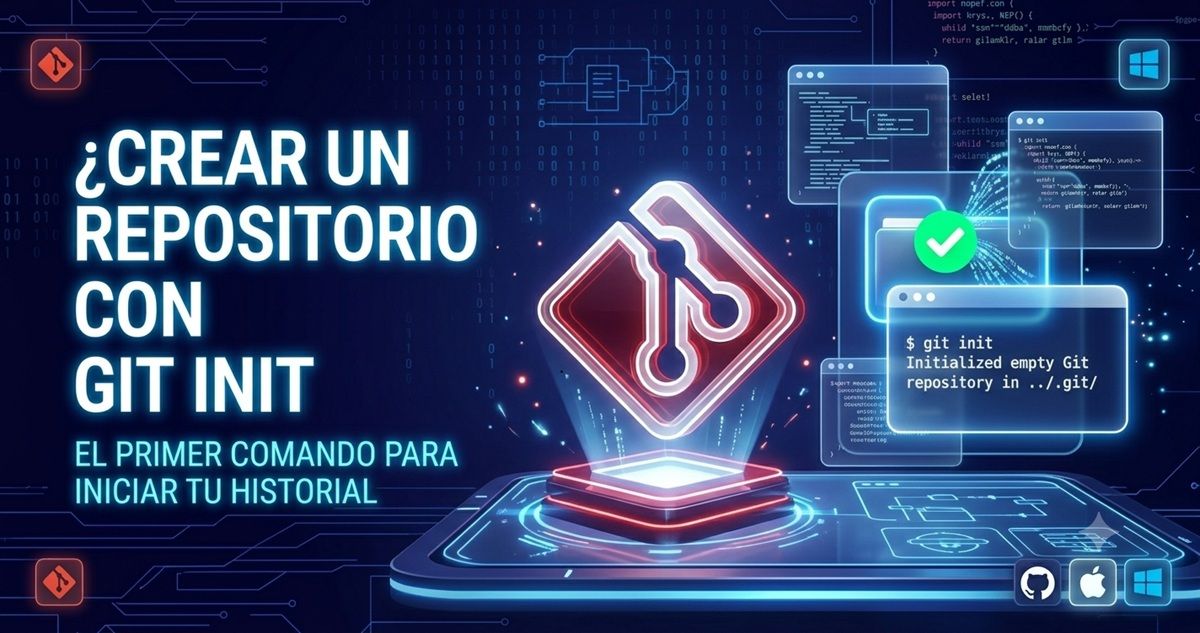 Crear un repositorio con git init