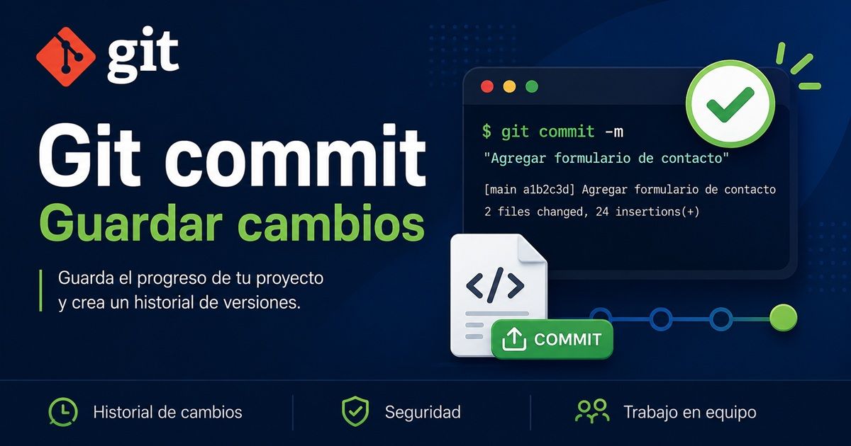 Git commit - Guardar cambios