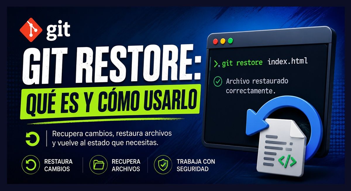 que es git restore y como usar paso a paso