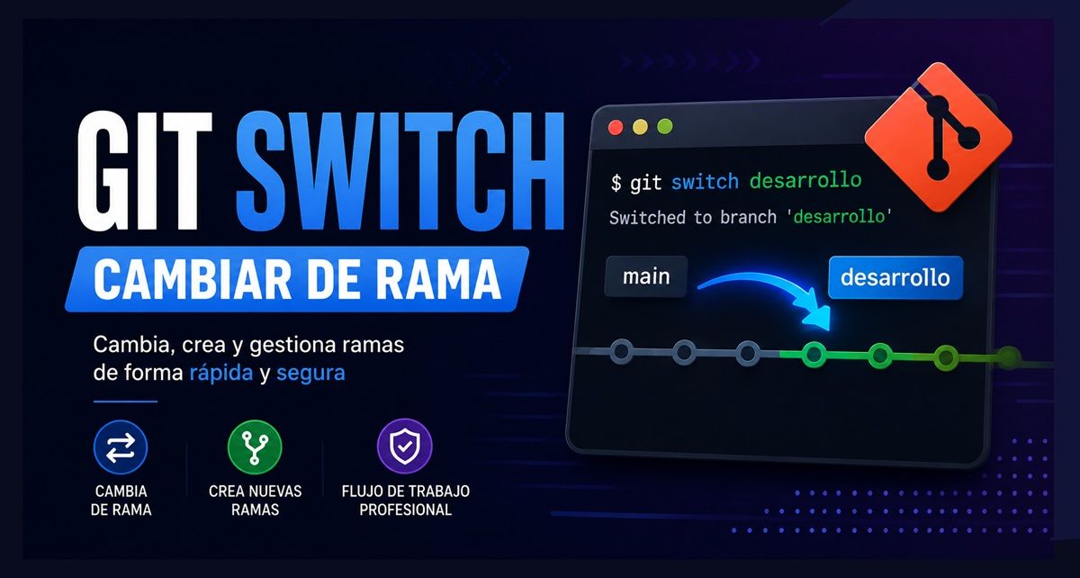 Git switch: qué es, para qué sirve y cómo cambiar de rama 1 Git switch qué es para qué sirve y cómo cambiar de rama