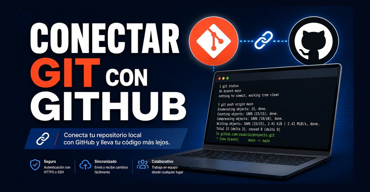 Conectar Git con GitHub 1 como conectar git con github