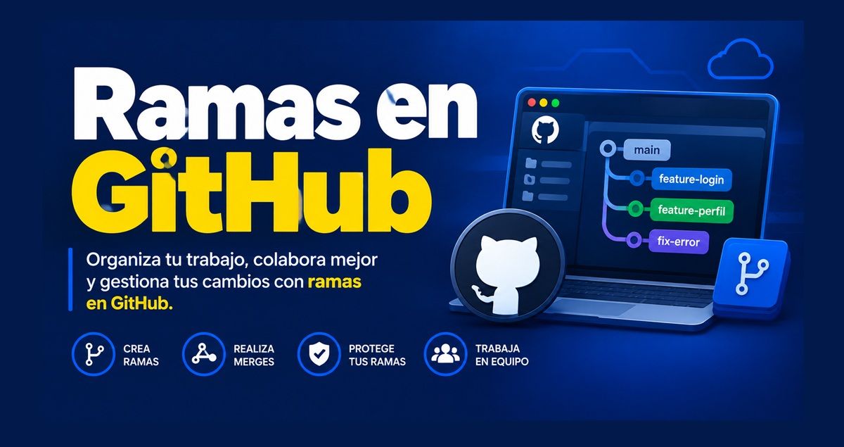 como trabajar con ramas en github