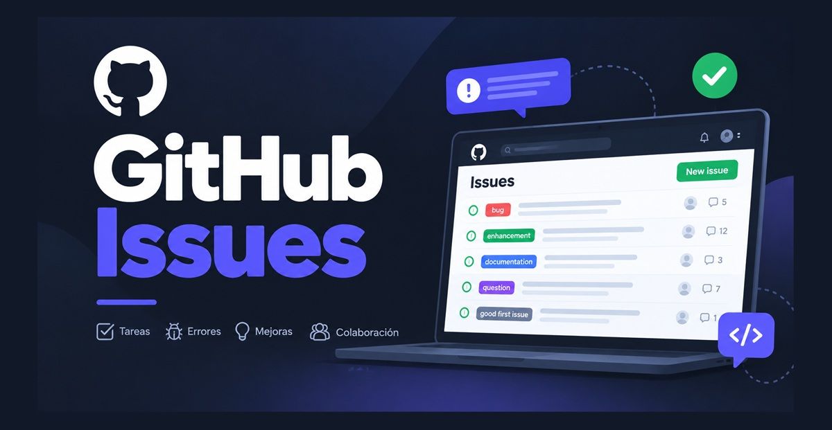 que es y como hacer github issues
